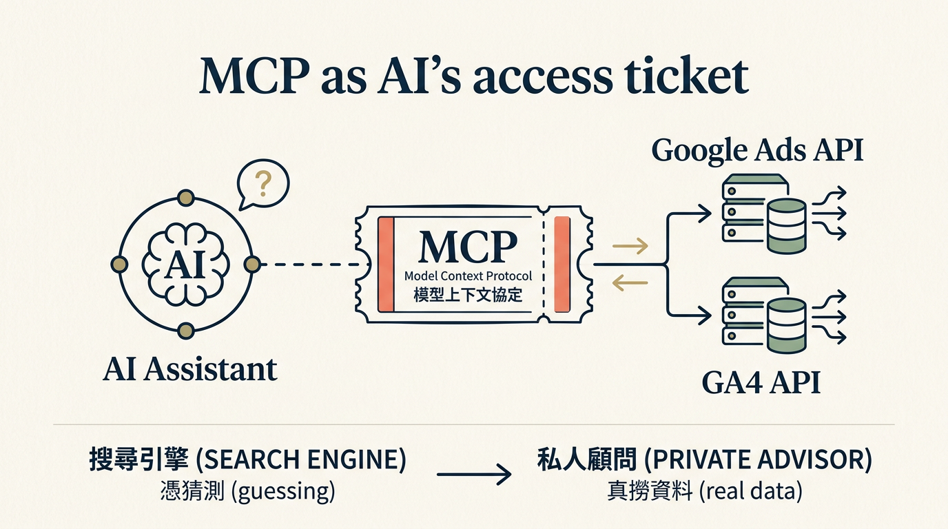 MCP 是 AI 進廣告後台的門票