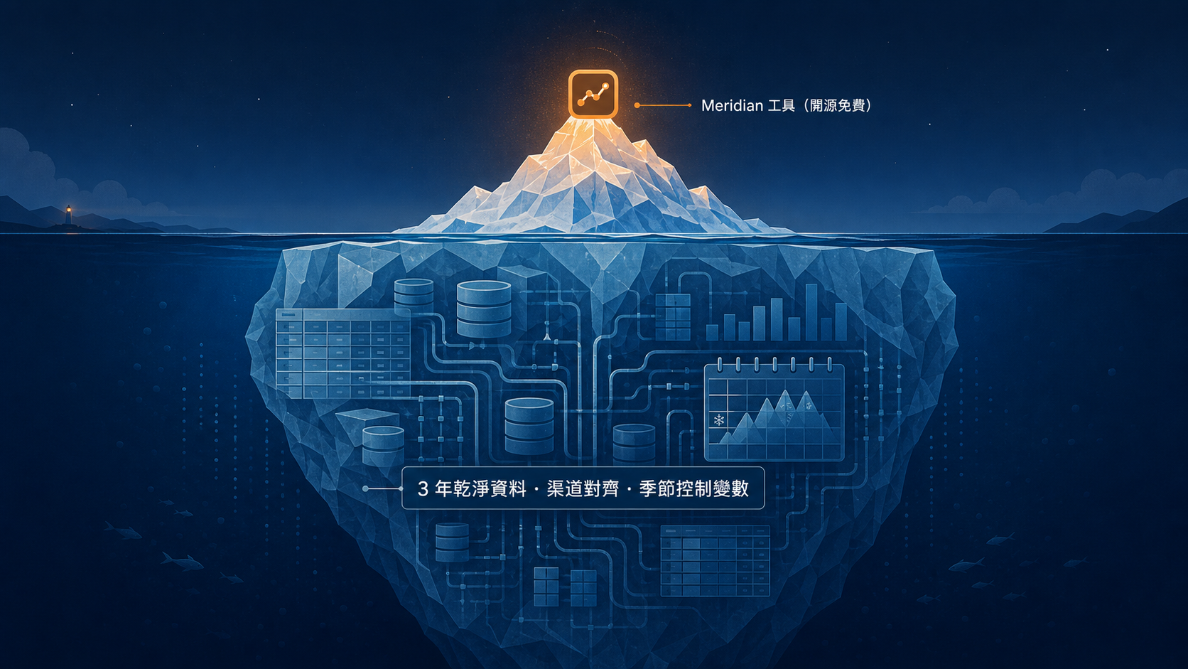 工具是冰山一角，水面下的資料工程才是 MMM 真正的門檻。