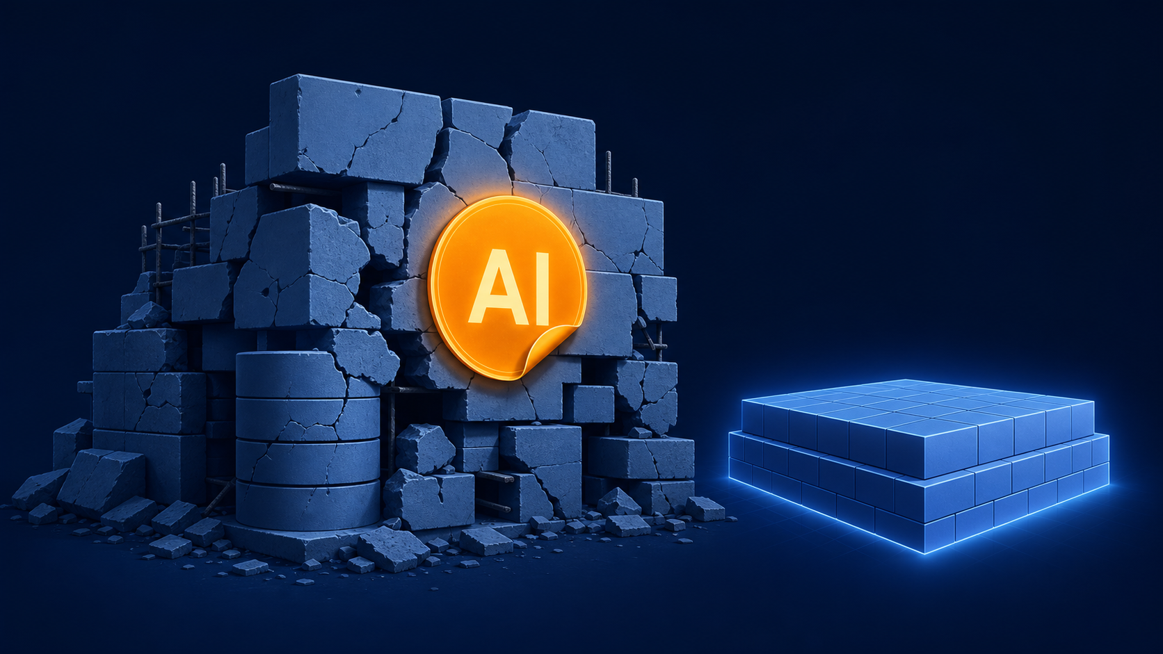 別在爛地基上疊 AI