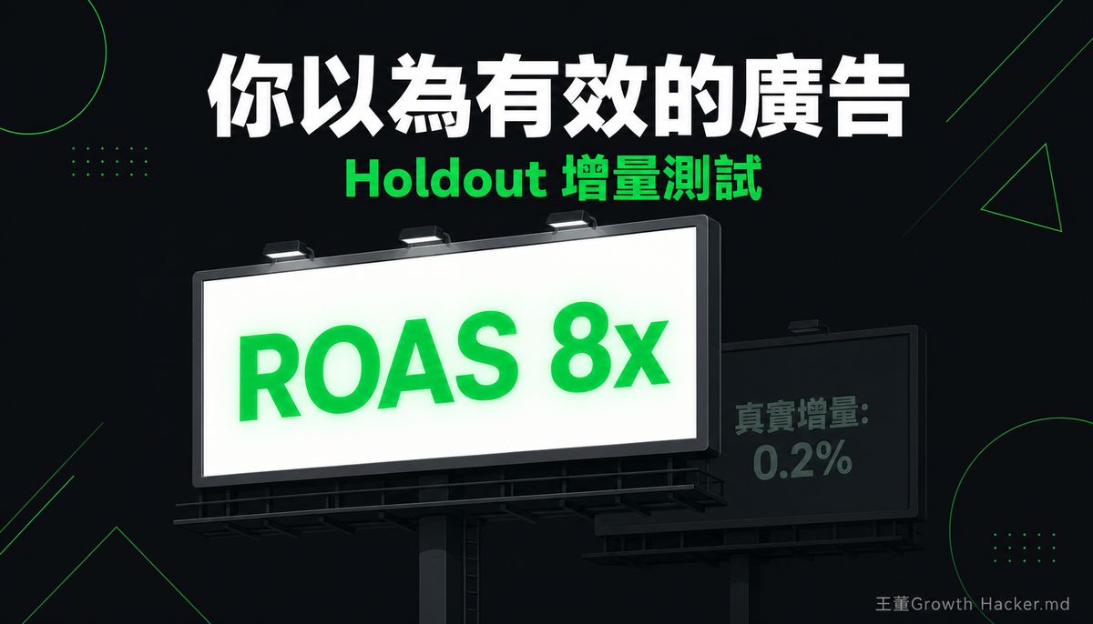 《Click Here》EP3：Holdout 增量測試完全解析—電商如何辨識哪些廣告真的有效