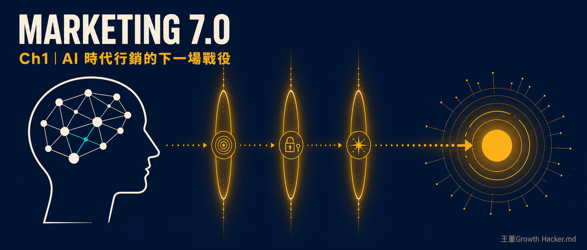 Kotler《Marketing 7.0》讀書筆記 Ch1｜AI 時代行銷的下一場戰役