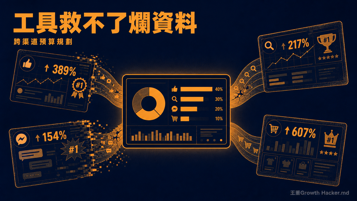 Google Analytics 跨渠道預算規劃解碼：自動分配媒體預算很香，但救不了各自為政的爛資料