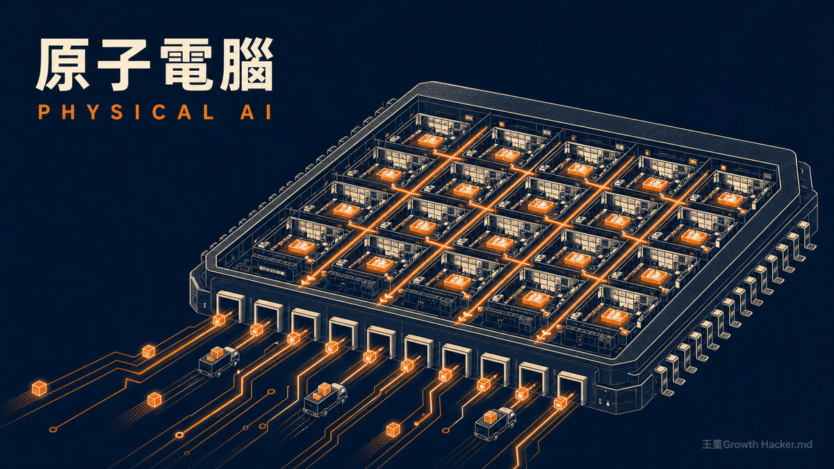 原子電腦：一座設施就是一顆一萬英尺的半導體，30 間廚房是 30 核處理器