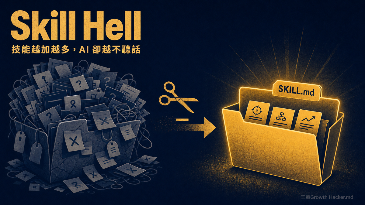 為什麼你的 Agent Skills 越加越多、AI 卻越不聽話？Matt Pocock 的「技能地獄」解方