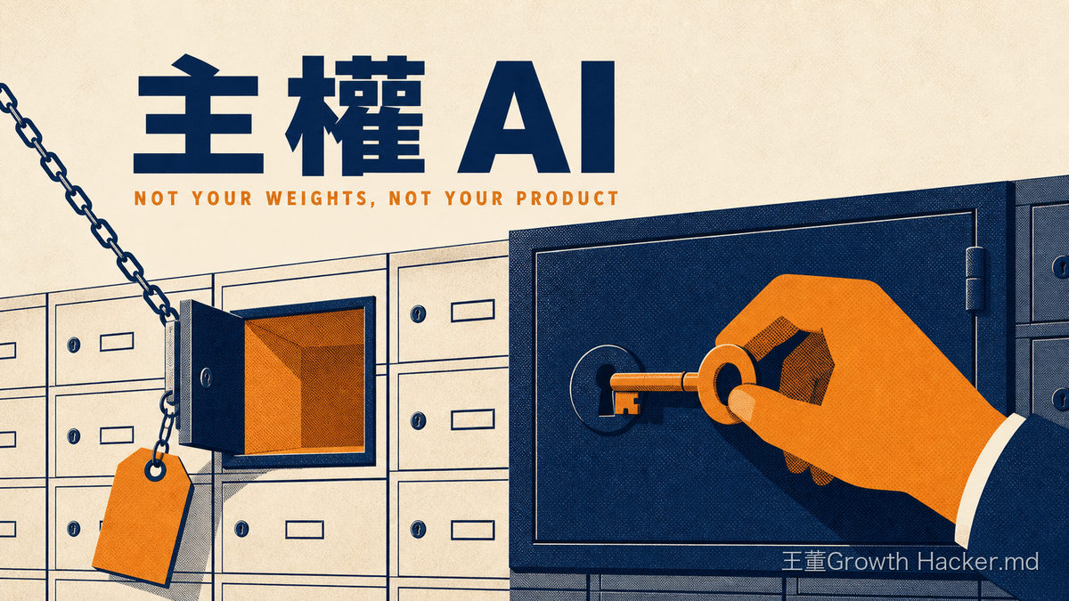 主權 AI 是什麼？不是你的權重，就不是你的產品：Sequoia 解碼企業自建 AI 的兩座堆疊