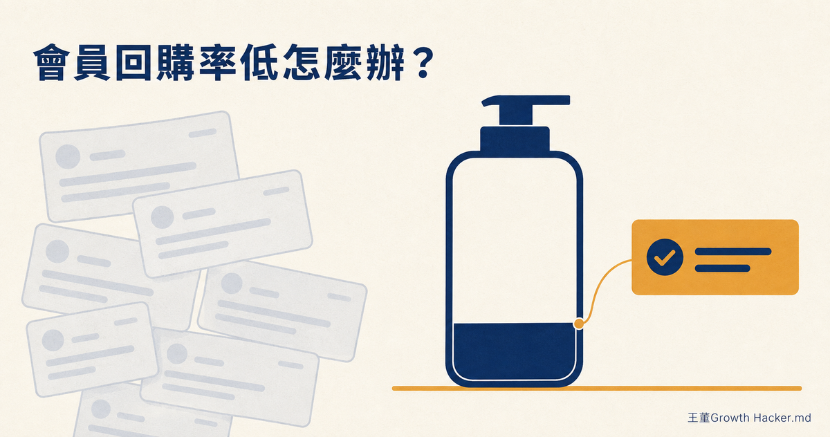 會員經營如何提升回購率？回購提醒、會員分群與沉睡會員喚回