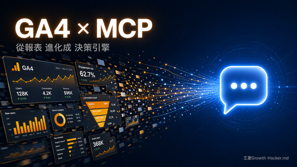 GA4 MCP Server 安裝教學：用 AI 聊天機器人自動分析行銷數據（2026 最新）
