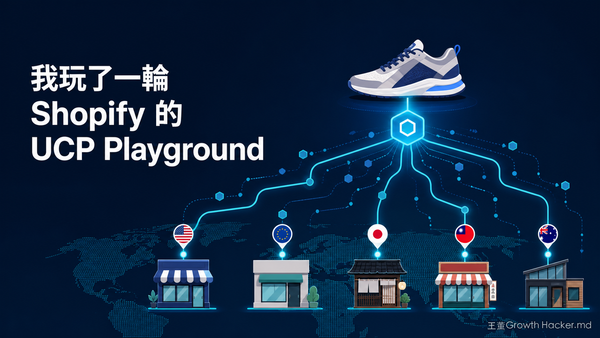 我玩了一輪 Shopify 的 UCP Playground：同一雙鞋、同一個商品 ID，換個國家查，賣家跟價格整個變了