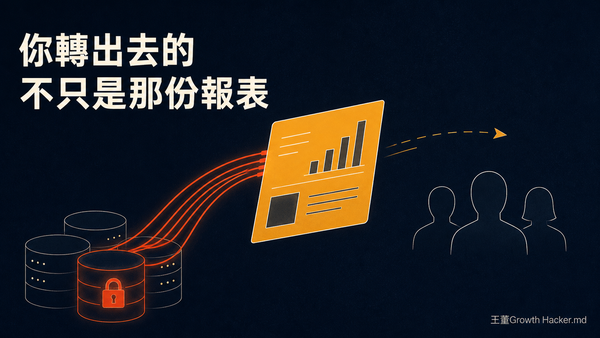 AI agent 資安風險最大的破口不在模型：你把 AI 做的報表轉給同事，等於把它讀過的資料庫一起轉出去